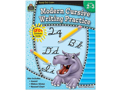 Modern Cursive Writing Practice Workbook - US 5315