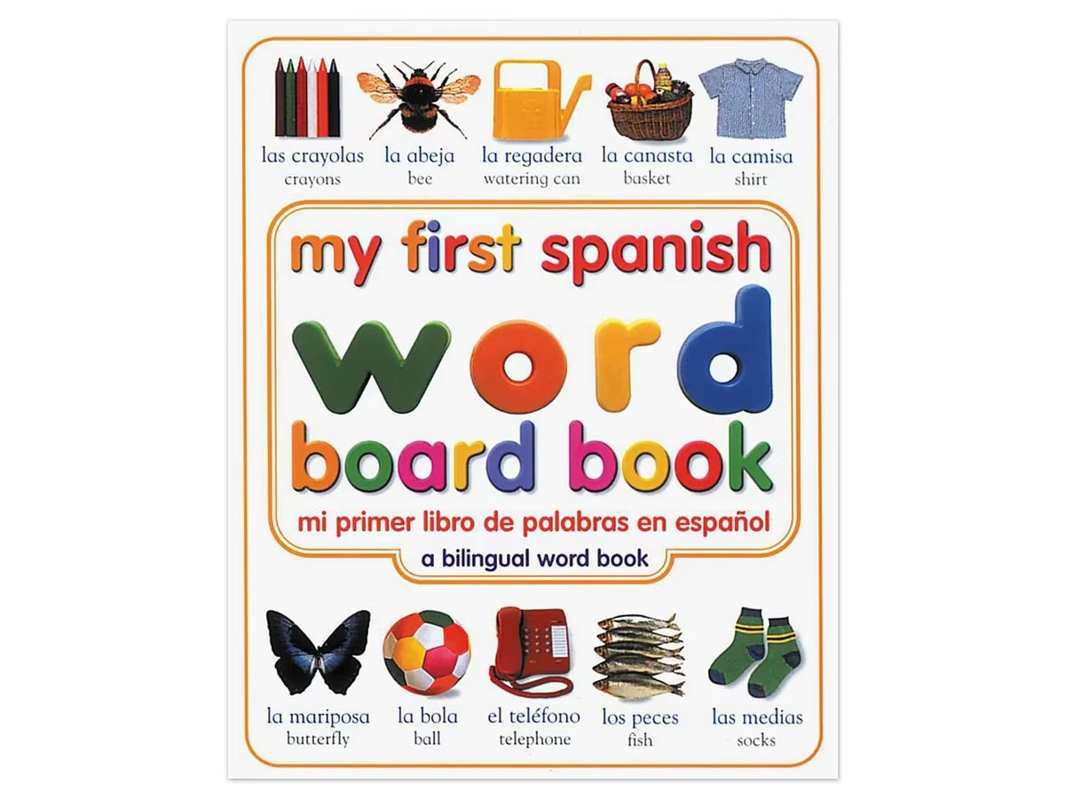 My First Spanish Word Board Book - US 9525