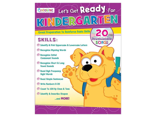 Let’s Get Ready for Kindergarten Workbook - US 6824