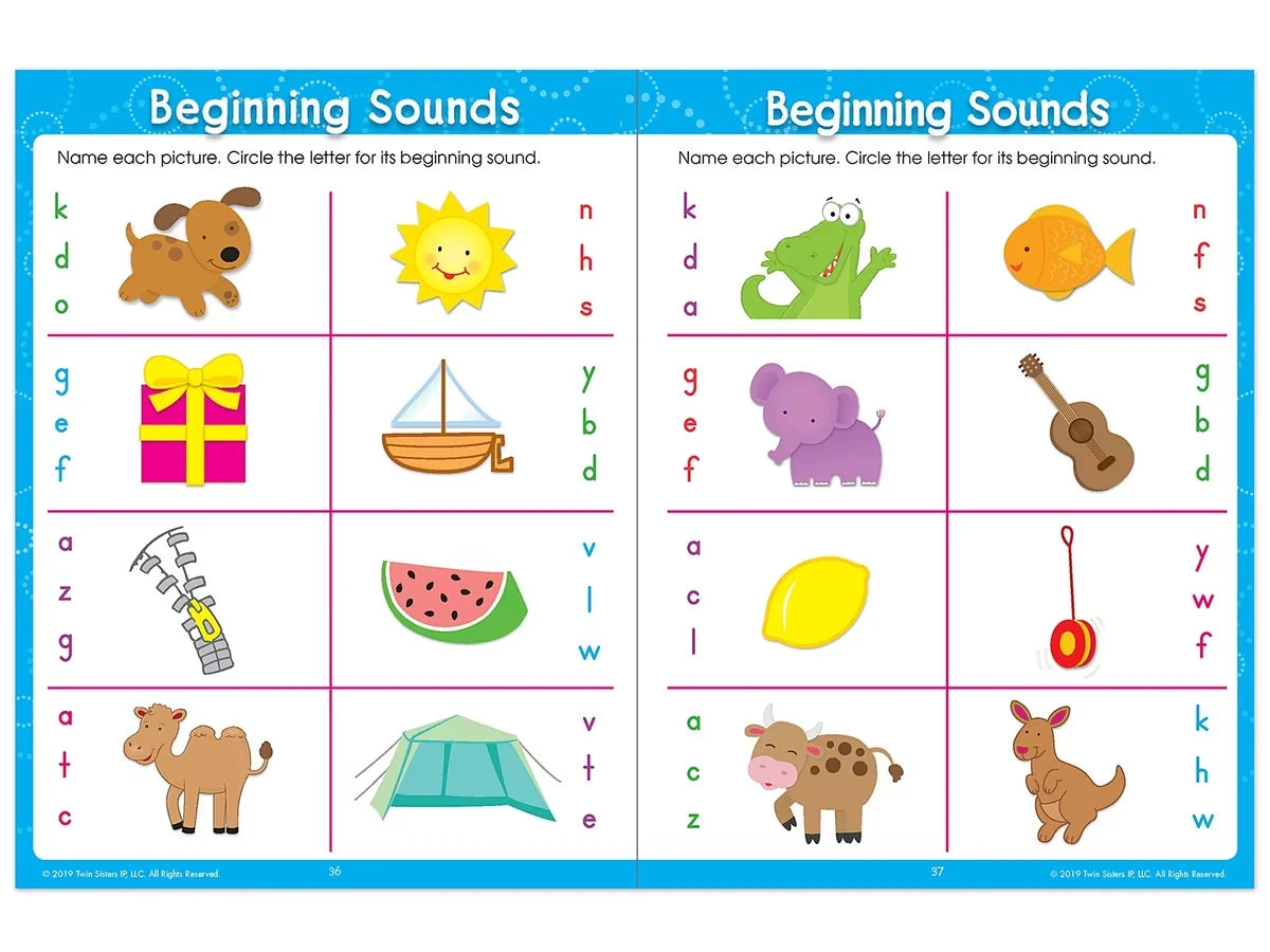 Let’s Get Ready for Kindergarten Workbook - US 6824