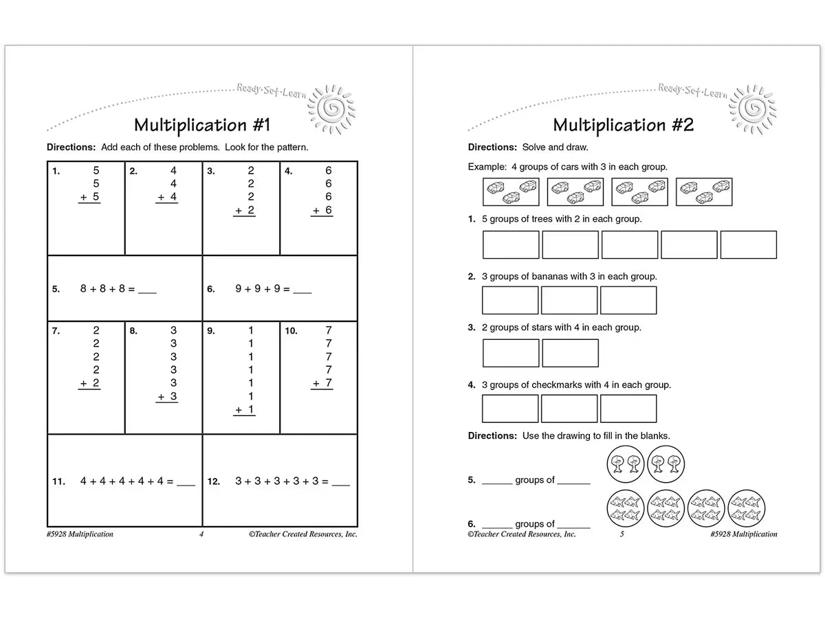 Master Multiplication Workbook - US 3348