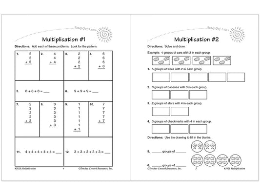 Master Multiplication Workbook - US 3348