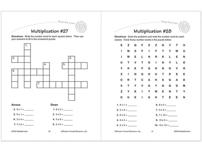 Master Multiplication Workbook - US 3348