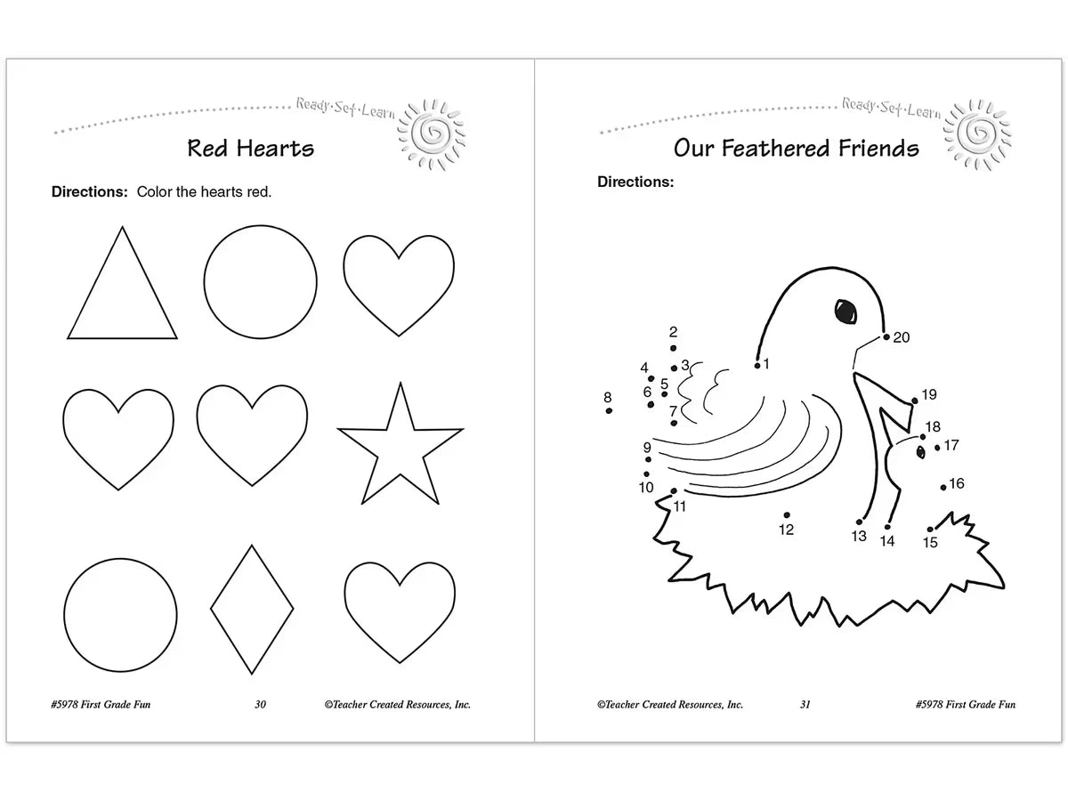 First-Grade Fun Workbook - US 5440