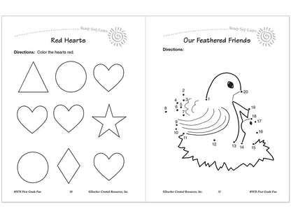 First-Grade Fun Workbook - US 5440