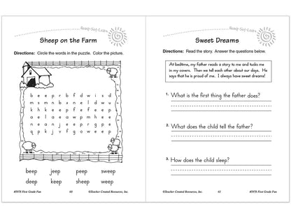 First-Grade Fun Workbook - US 5440