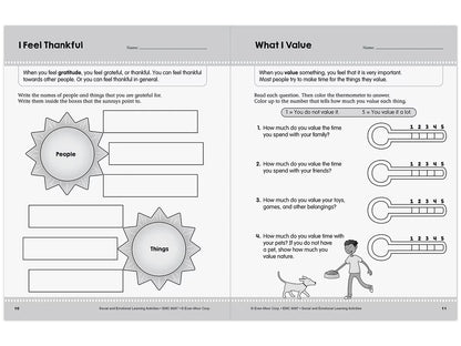 Social and Emotional Learning Activity Workbook - Gr. 3-4 - US 8714