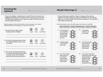 Social and Emotional Learning Activity Workbook - Gr. 3-4 - US 8714