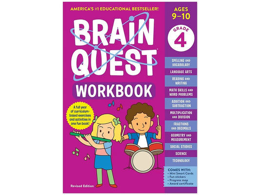 Brain Quest Workbook - Gr. 4 - US 5379