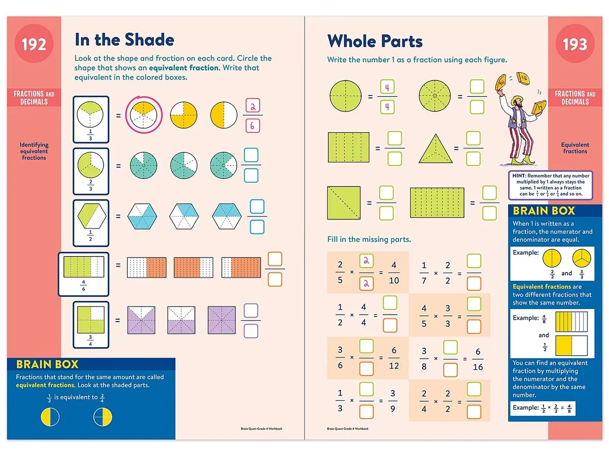 Brain Quest Workbook - Gr. 4 - US 5379