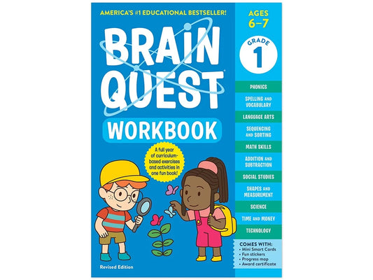 Brain Quest Workbook - Gr. 1 - US 3548