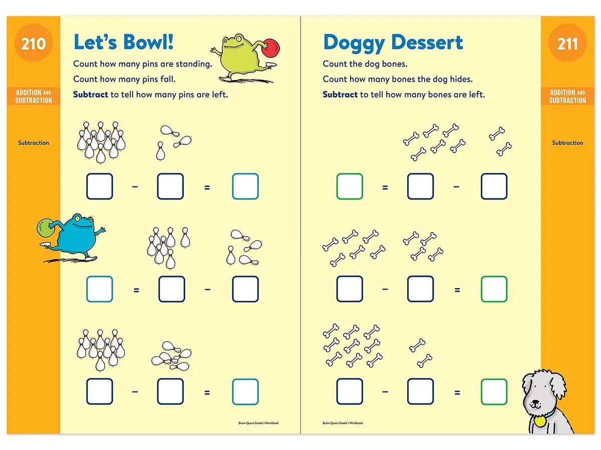 Brain Quest Workbook - Gr. 1 - US 3548