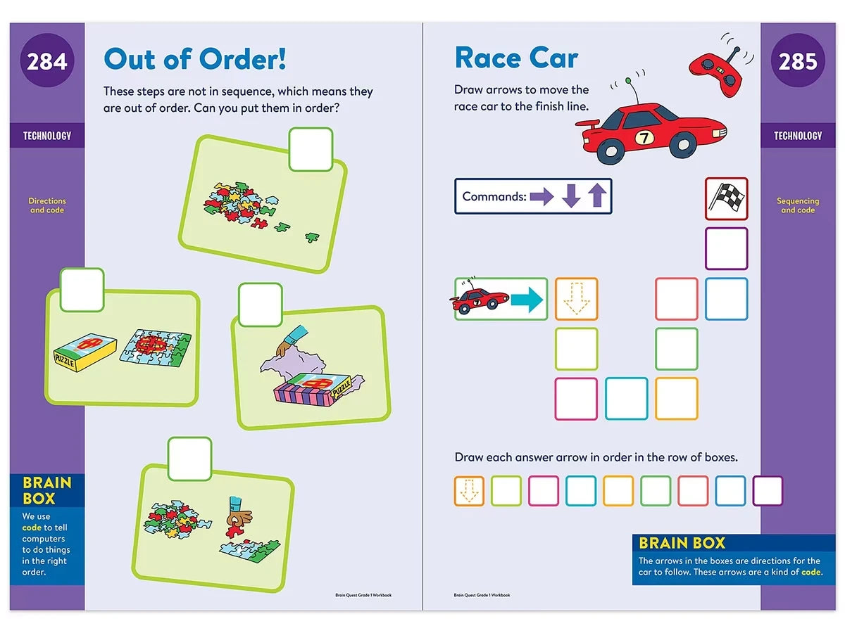 Brain Quest Workbook - Gr. 1 - US 3548