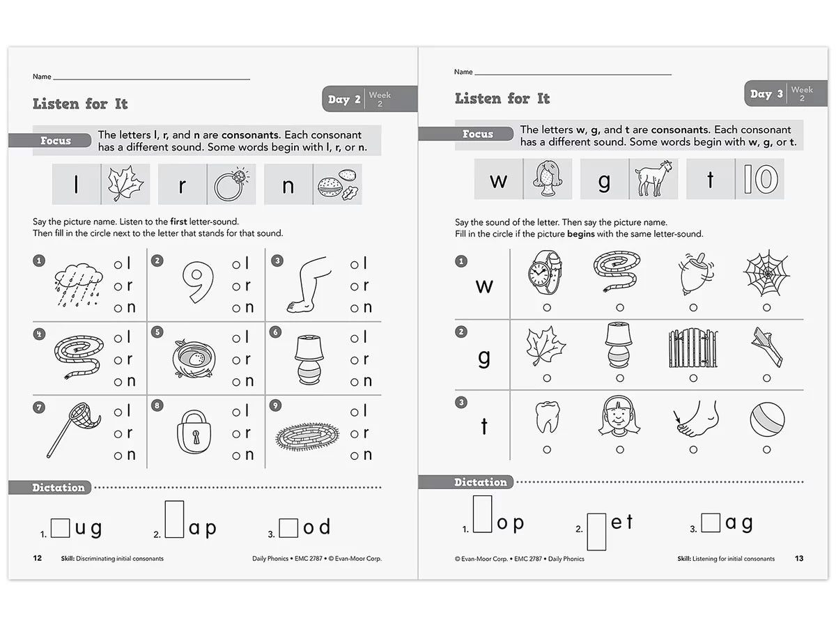 Daily Phonics Workbook - Gr. 1 - US 9661
