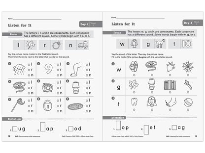 Daily Phonics Workbook - Gr. 1 - US 9661