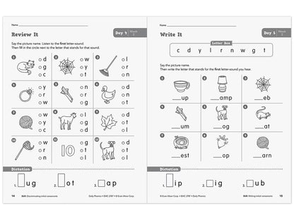 Daily Phonics Workbook - Gr. 1 - US 9661