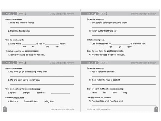Daily Language Review Workbook - Gr. 2 - US 5320