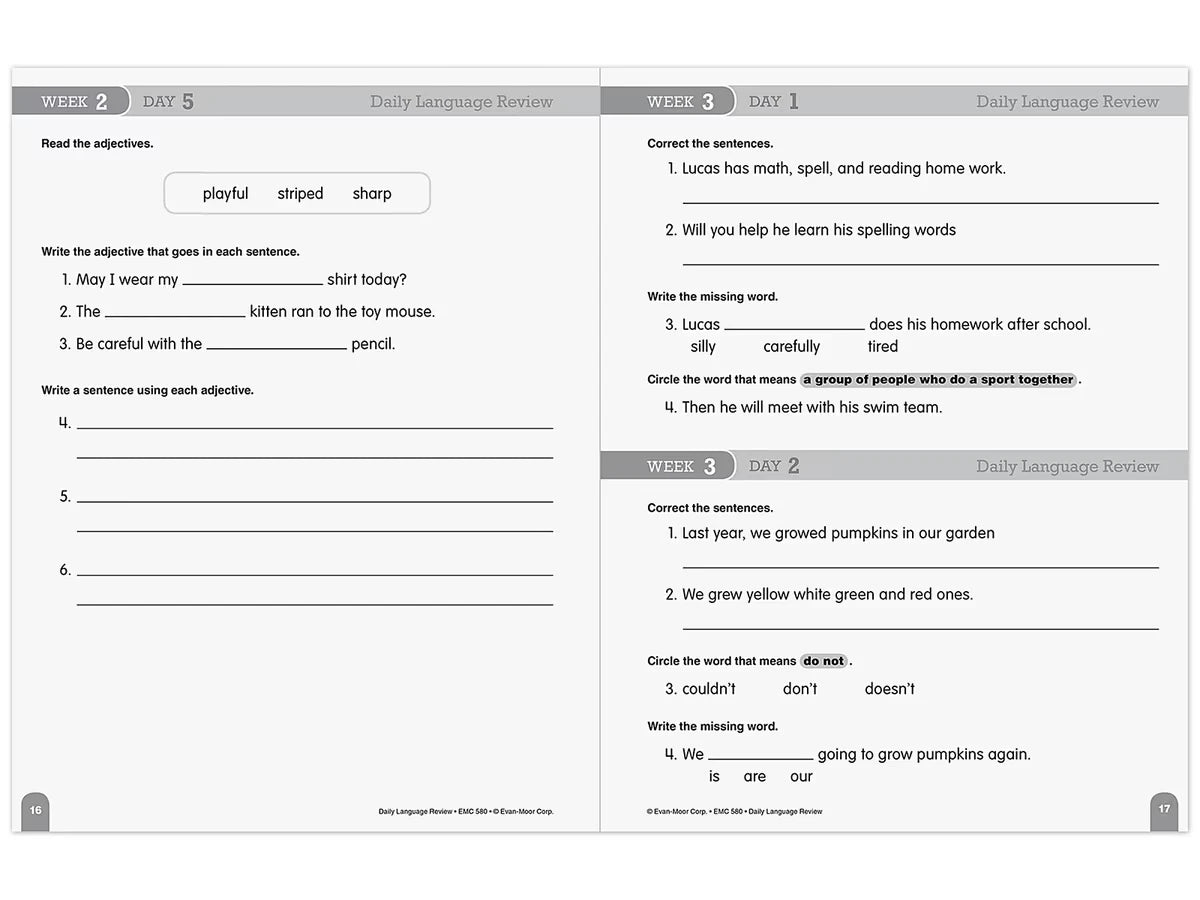 Daily Language Review Workbook - Gr. 2 - US 5320