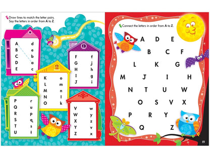 Owl-Stars!® Alphabet Write & Wipe Workbook - US 4994