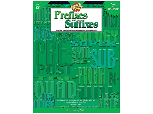 Prefixes & Suffixes Workbook - US 8550