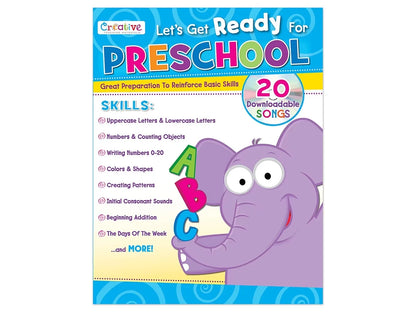 Let’s Get Ready for Preschool Workbook - US 9319