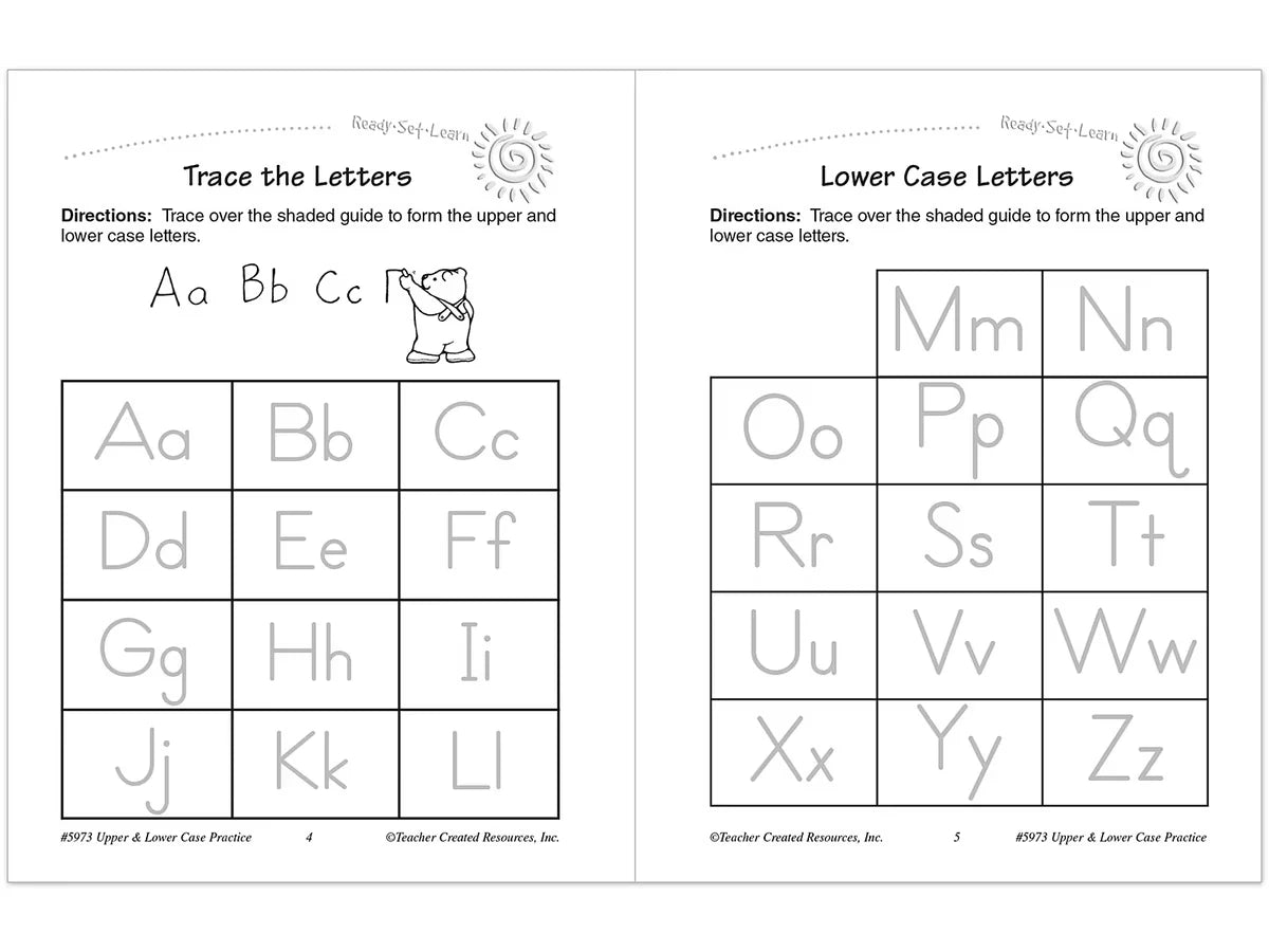 Letter Practice Workbook - US 7007