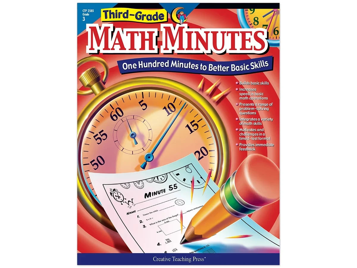 Math Minutes Workbook - Gr. 3 - US 6914