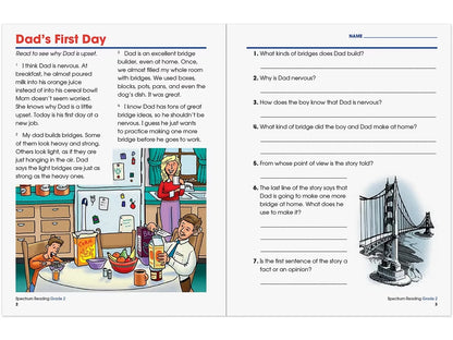 Spectrum® Reading Workbook - Gr. 2 - US 1252