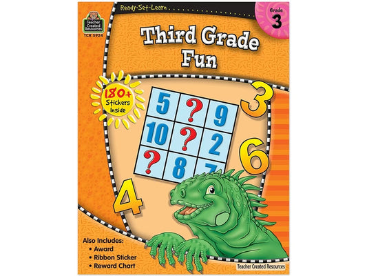 Third-Grade Fun Workbook - US 3449
