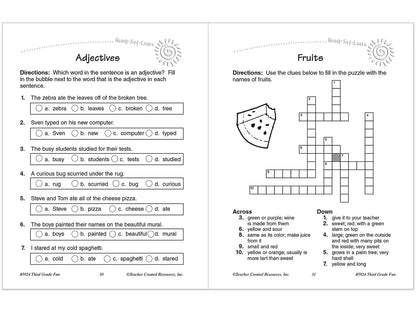 Third-Grade Fun Workbook - US 3449