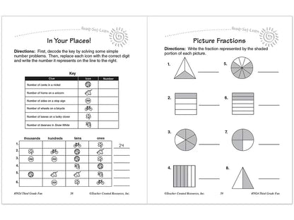 Third-Grade Fun Workbook - US 3449