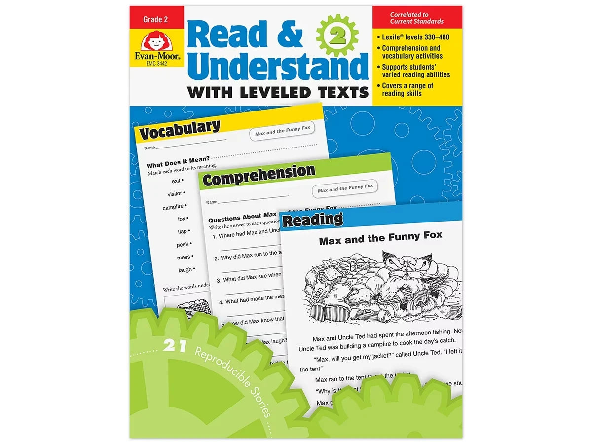 Read & Understand with Leveled Texts Workbook - Gr. 2 - US 4120