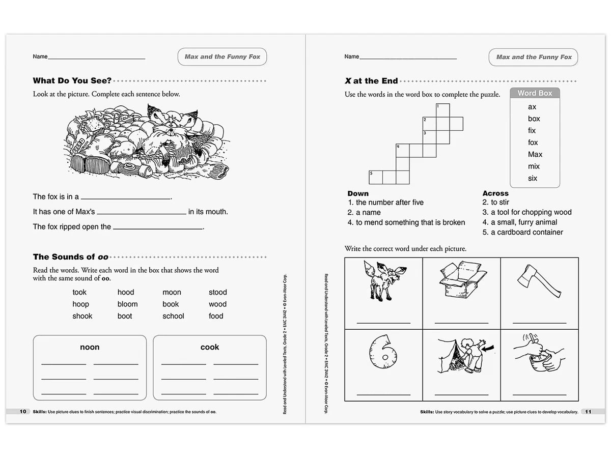 Read & Understand with Leveled Texts Workbook - Gr. 2 - US 4120