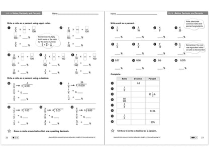 Mathematics Workbook - Gr. 6 - US 6083