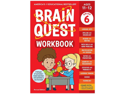 Brain Quest Workbook - Gr. 6 - US 9740