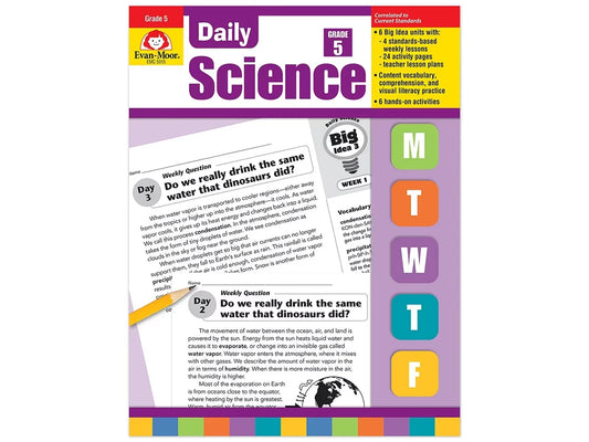 Daily Science Reproducible Activities Workbook - Gr. 5 - US 9949
