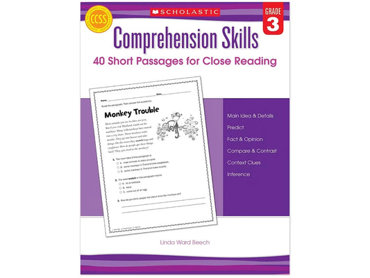 Comprehension Skills Workbook - Gr. 3 - US 7520