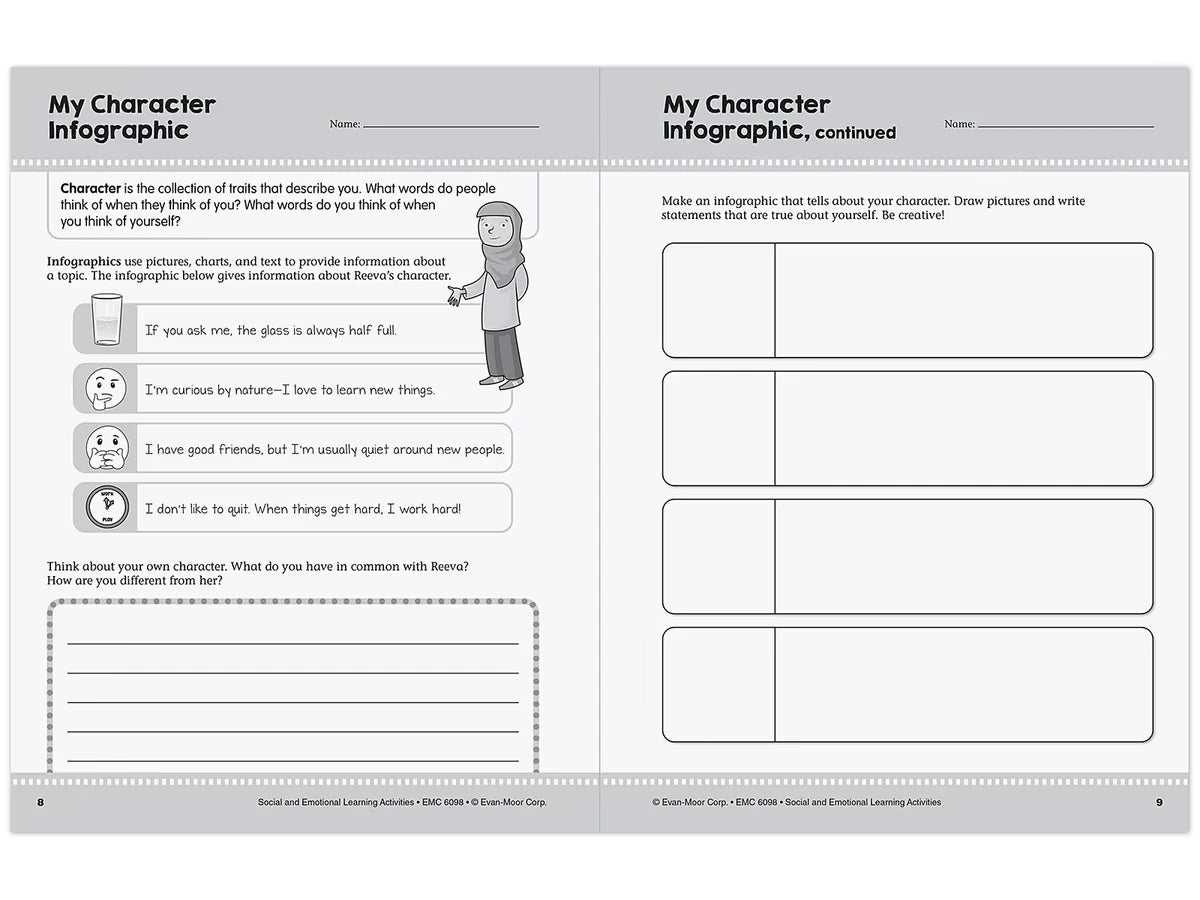 Social and Emotional Learning Activity Workbook - Gr. 5-6 - US 7356