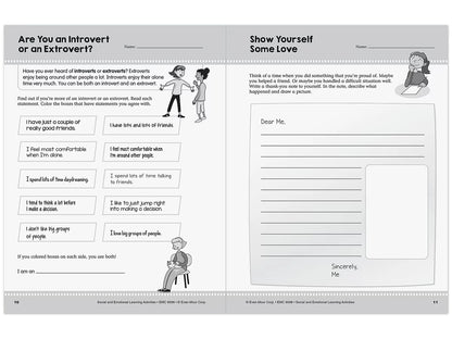 Social and Emotional Learning Activity Workbook - Gr. 5-6 - US 7356