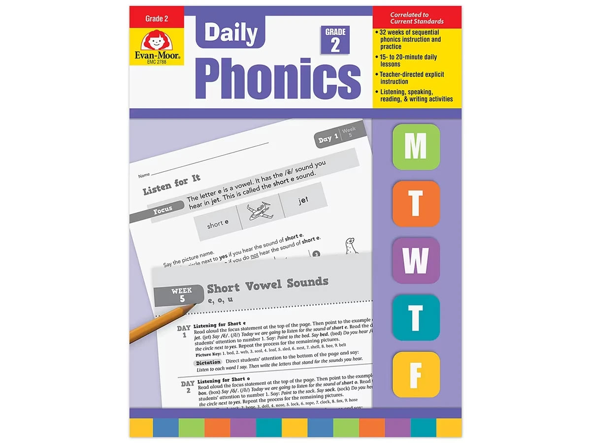 Daily Phonics Workbook - Gr. 2 - US 2961