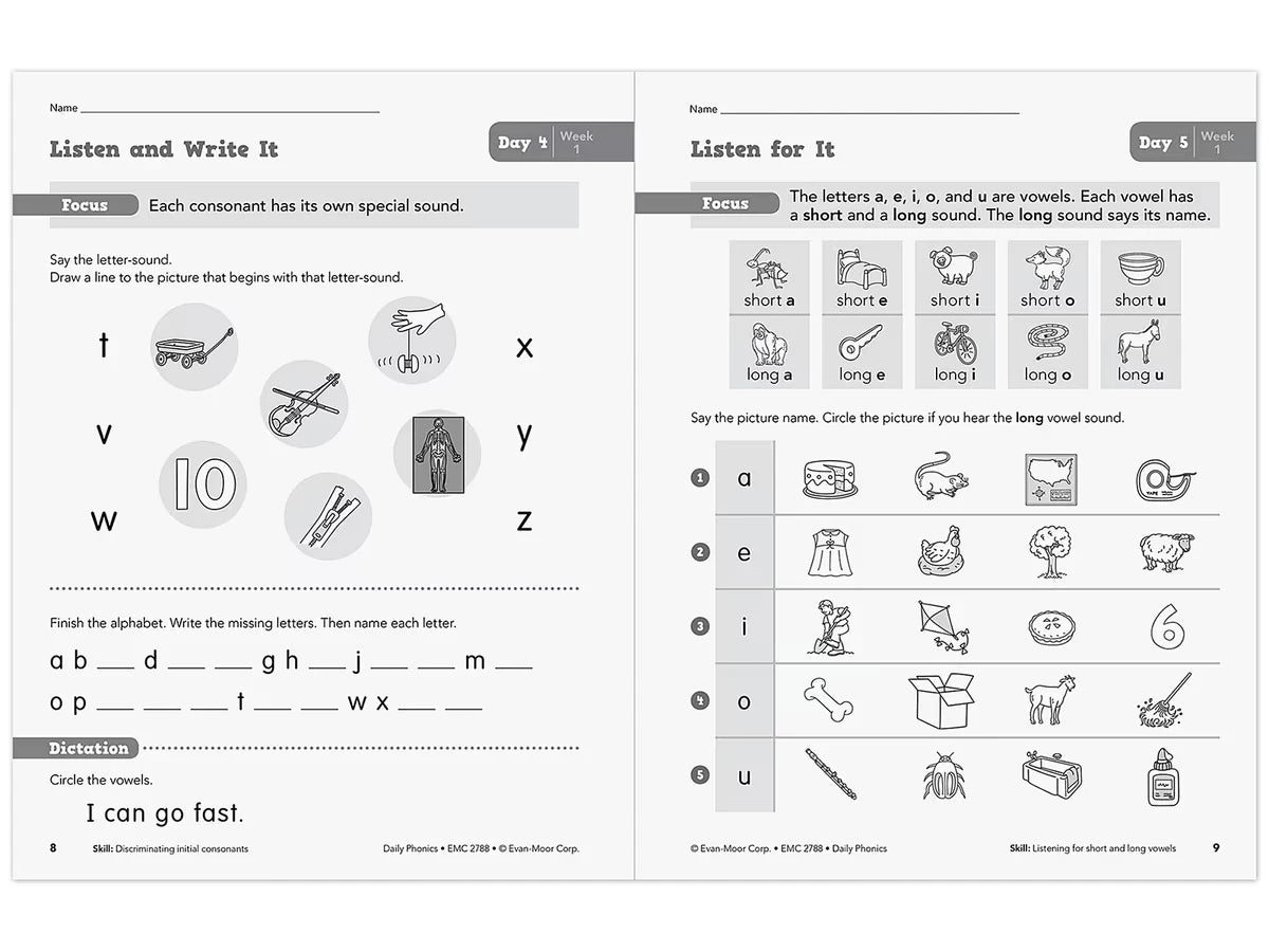 Daily Phonics Workbook - Gr. 2 - US 2961
