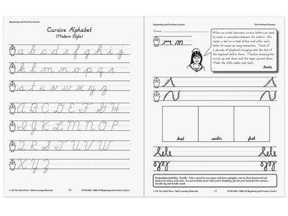 Beginning Cursive Workbook - US 2142