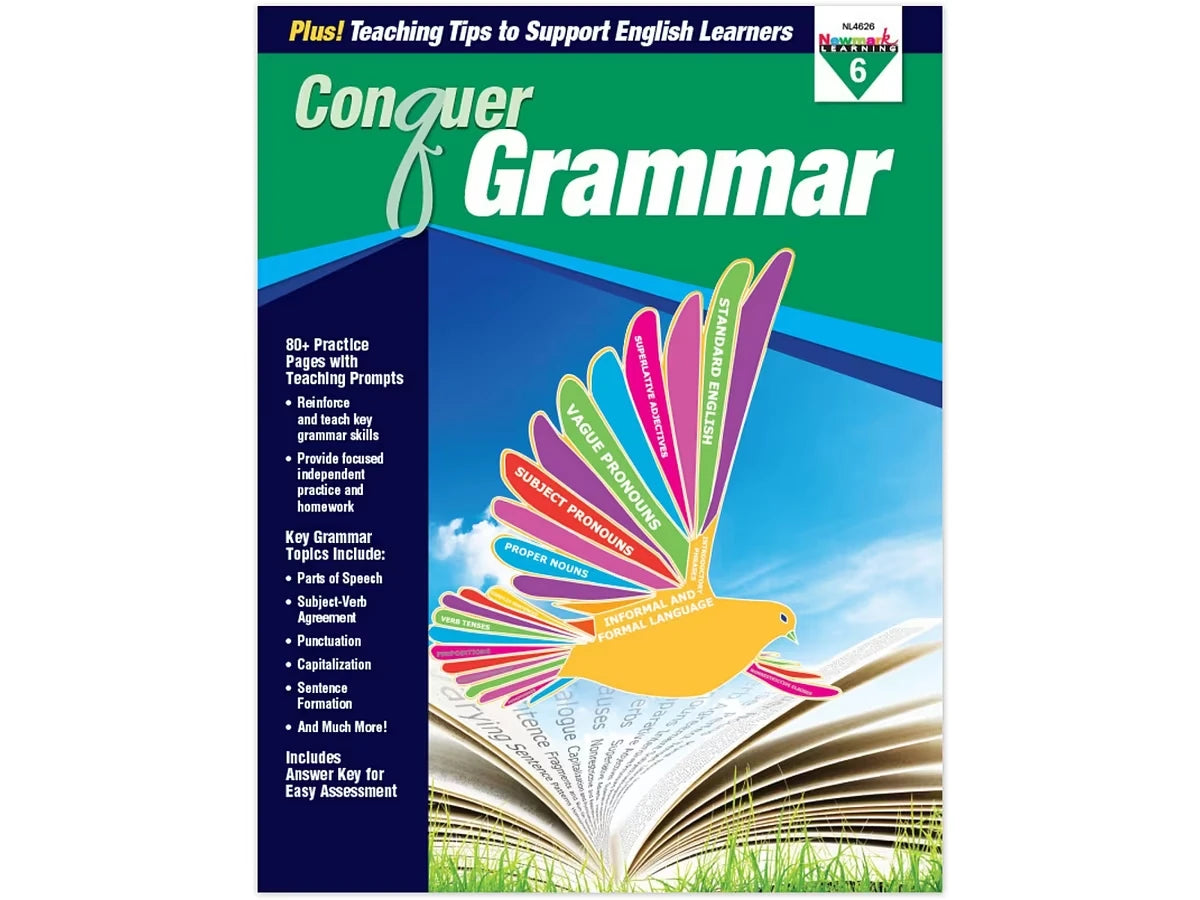Conquer Grammar Workbook - US 9600