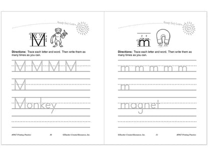 Printing Practice Workbook - US 7364
