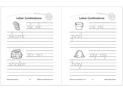 Printing Practice Workbook - US 7364