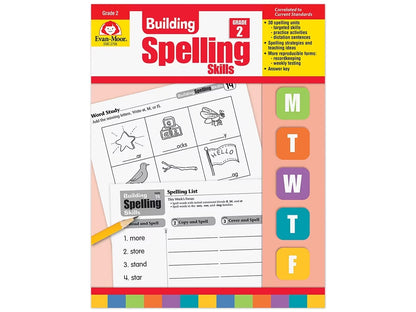 Building Spelling Skills Workbook - Gr. 2 - US 8850