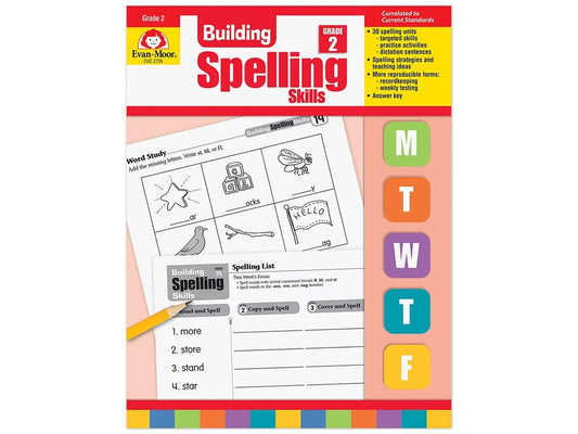 Building Spelling Skills Workbook - Gr. 2 - US 8850