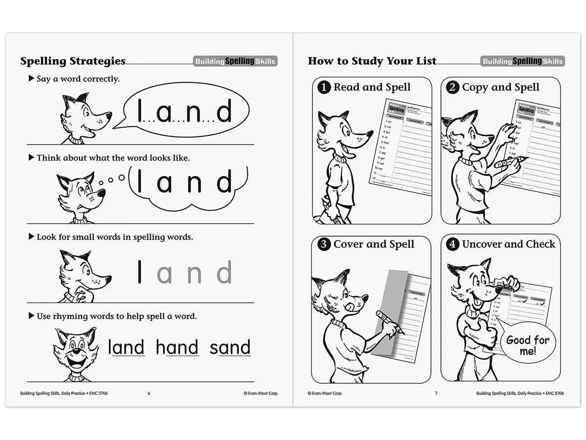 Building Spelling Skills Workbook - Gr. 2 - US 8850
