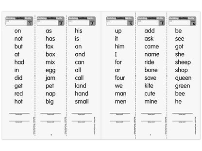 Building Spelling Skills Workbook - Gr. 2 - US 8850