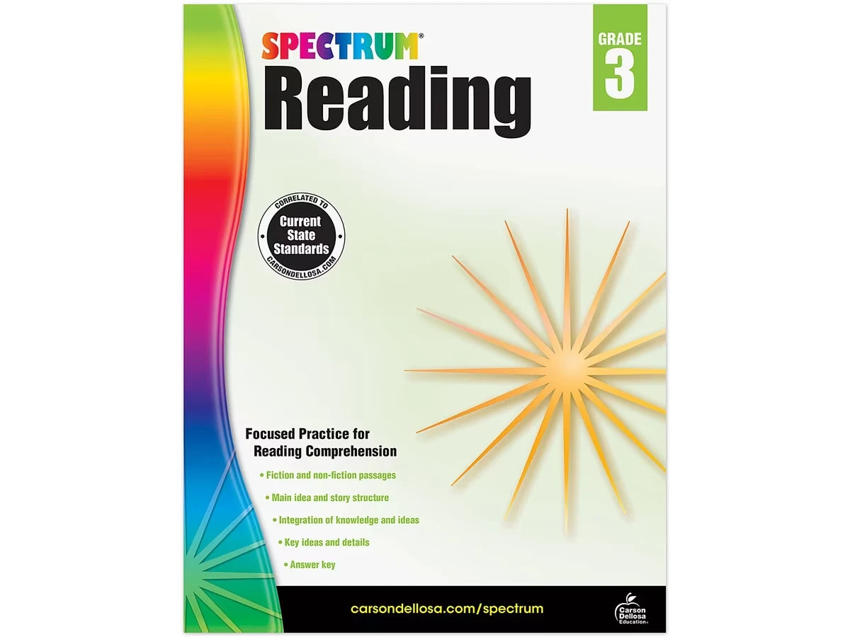 Spectrum® Reading Workbook - Gr. 3 - US 2513